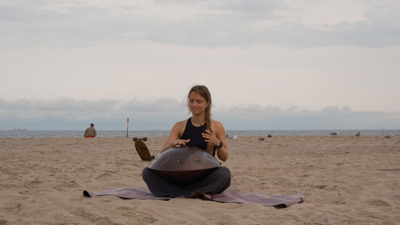 Outdoor Yoga - Full Moon Special, Live Handpan & CACAO @ Scheveningen
