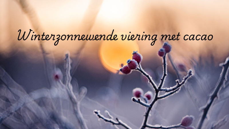 Winterzonnewendeviering met cacao