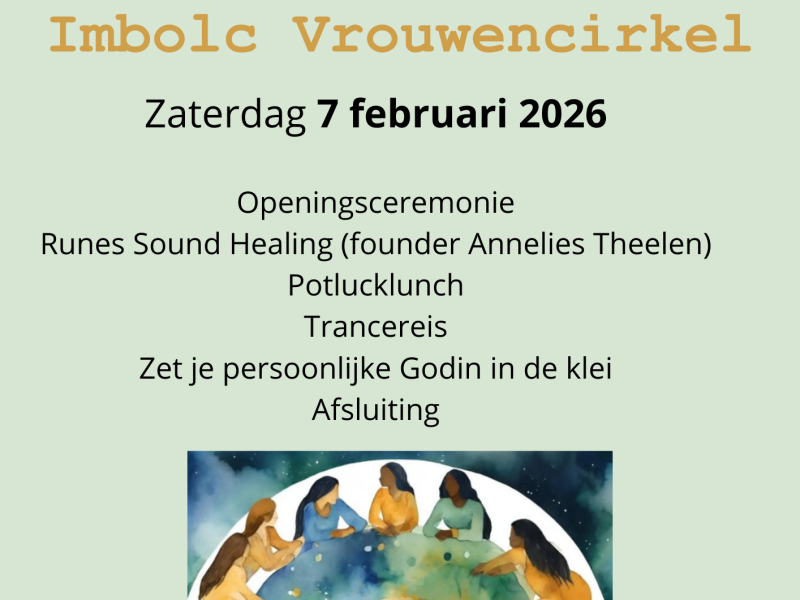 Imbolc - Vrouw Zijn cirkel - Trancereis, Klankreis-Soundbath, Ritueel