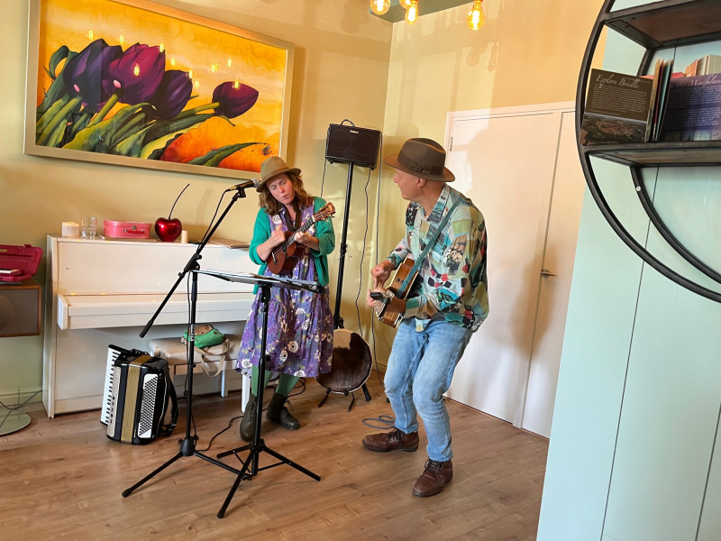 live concert met sprankelend duo Katakat!
