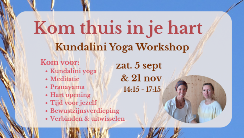 ✨ Kom thuis in je hart ✨ - Méditation, Yoga Kundalini, Développement de la conscience