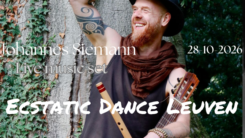 Ecstatic Dance Leuven  *Johannes Siemann Live Music Set* 