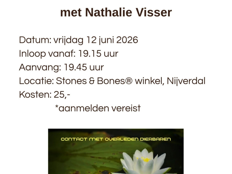 Avond Contact met overleden dierbaren