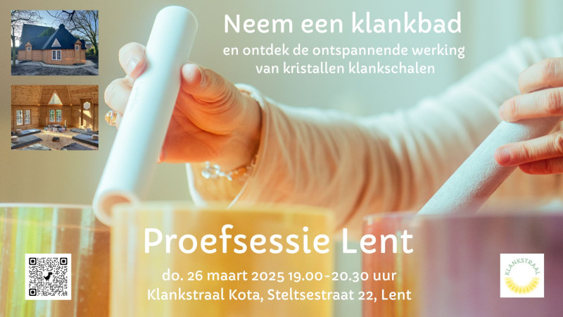 Proefsessie Lent - Sound Bath, Lying Concert, Relaxation