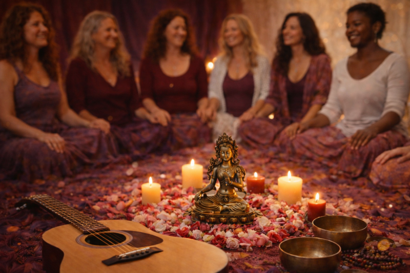 🌺 WOMB'S VOICE 🌺 Vrouwencirkel met Tantra, Mantra & Meditatie