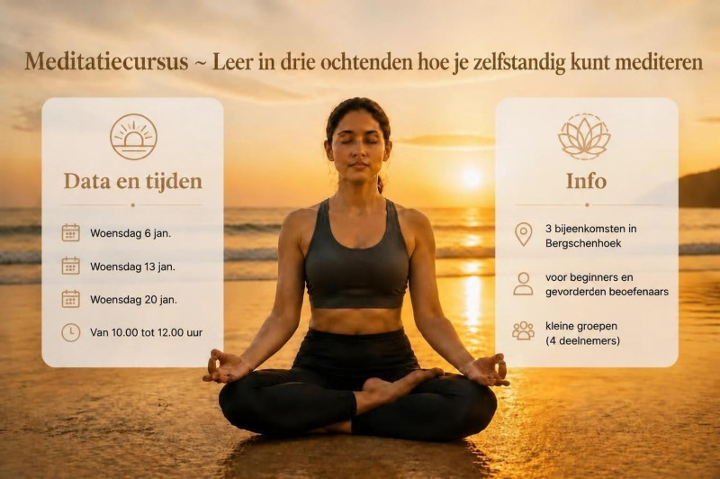 Meditatie Cursus (3x op woendagochtend)