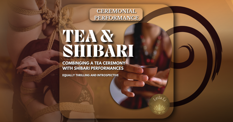 LIMINAL: Tea & Shibari - The Quiet Fire  - Cérémonie du thé, Shibari, Méditation