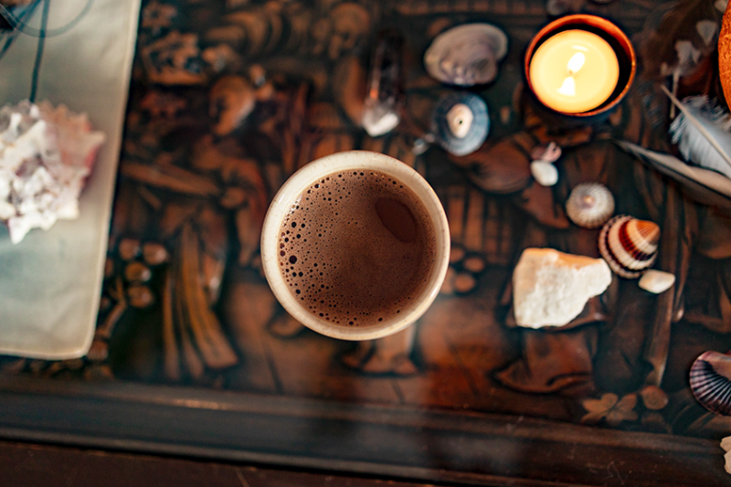 Ceremoniële Cacaoproeverij