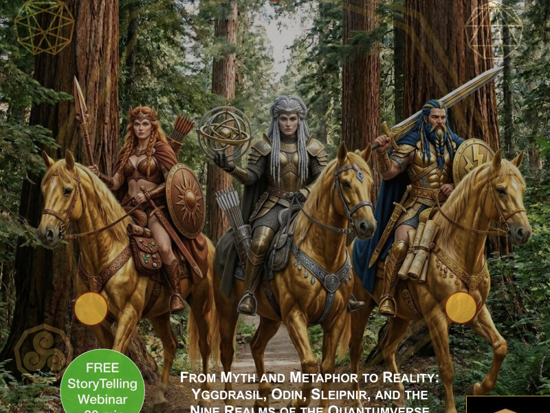 Navigating the Quantumverse : Yggdrasil, Odin, Sleipnir & Nine Realms
