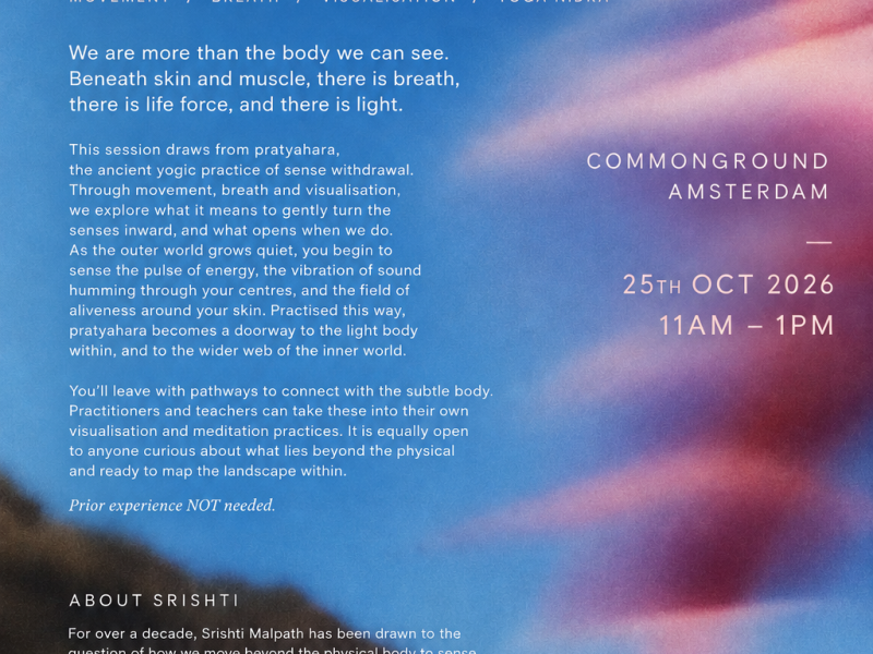 Pratyahara: Turning Inward to the Light Body
