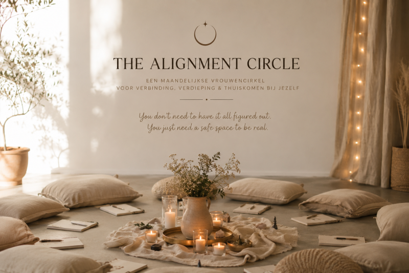 Maandelijkse Vrouwen Cirkel |  Vandaag: Letting Go✨