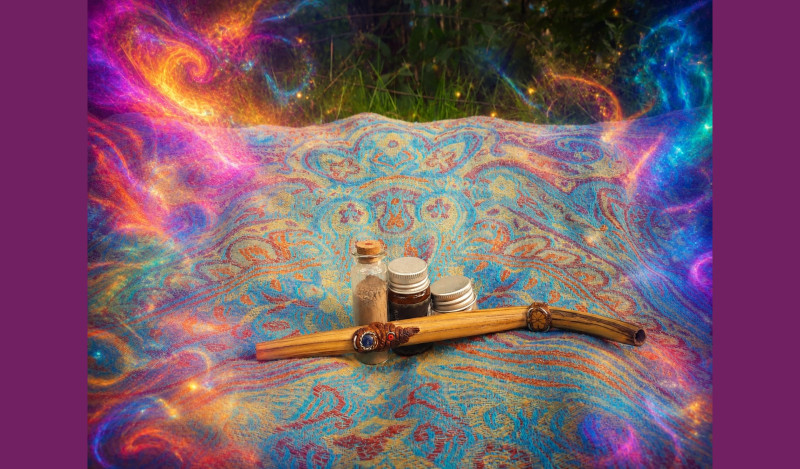 Magical picknick sharing with rapé and cacao - Rapé, Spirituele ontwikkeling, Samen eten