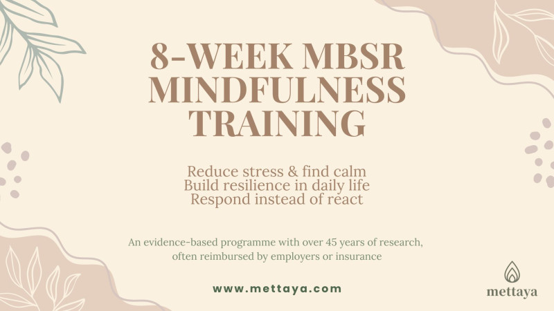 Reduce stress | Online MBSR training | EN
