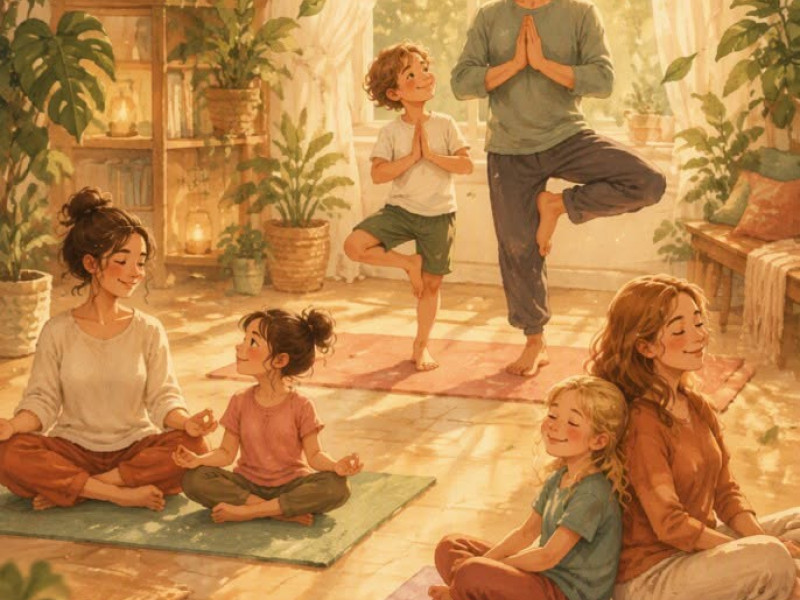 Ouder & Kind Yoga bij "Huis van Gaia" in Voerendaal