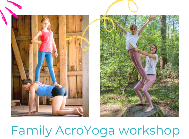 Ouder & Kind - Family Acroyoga workshop, kids 7-12 j. Weesp