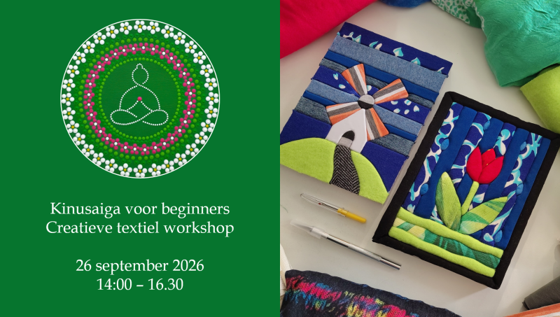 Kinusaiga voor beginners - Creatieve textiel workshop