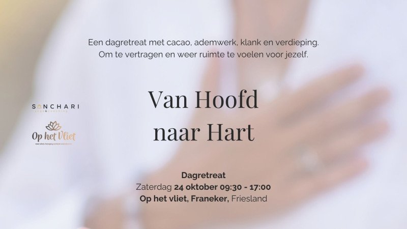 Van Hoofd naar Hart - Dagretreat