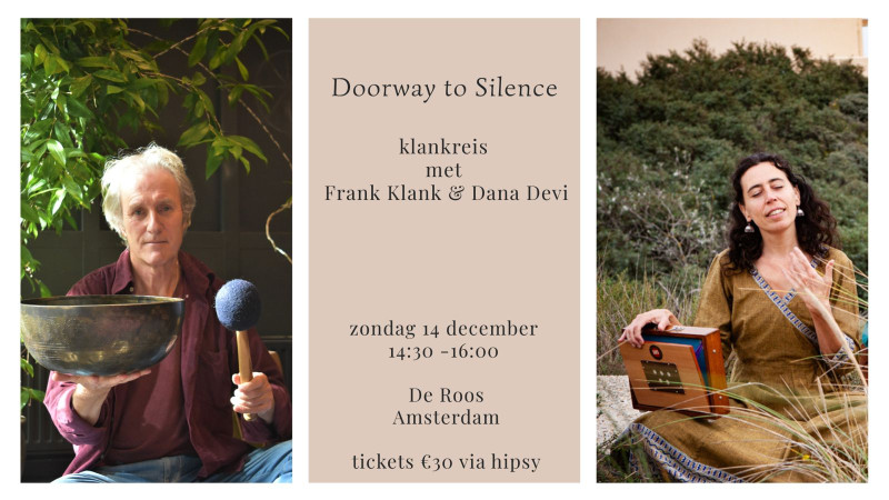 Doorway to Silence | Dana Devi & Frank Klank - Mantra zingen, Ligconcert, Klankreis