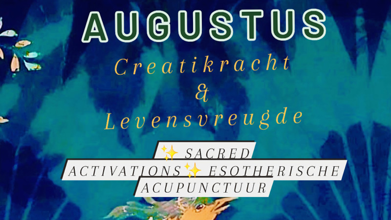 ✨️Augustus: Creatiekracht & Levensvreugde