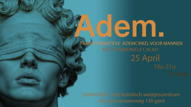 Ademcirkel voor mannen met ceremoniële cacao