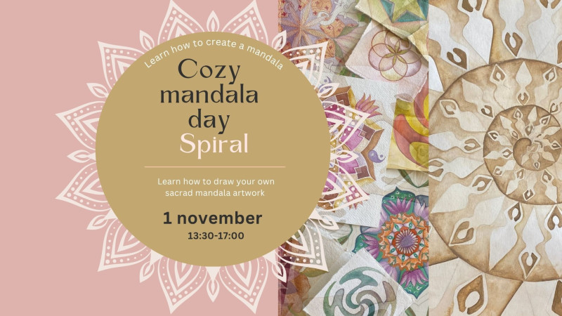 Cozy mandala day | Spiral 