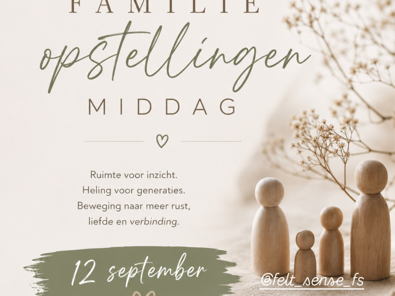 Familie opstelligen middag - als representant