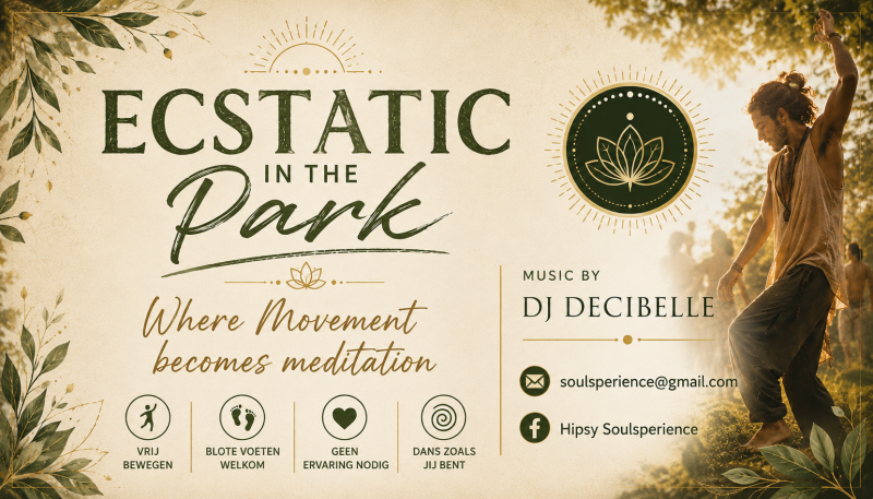 Ecstatic in the Park - Ecstatic Dance, Danse consciente