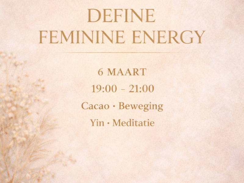 Define Feminine Energy✨ - Ceremonia de cacao, Yoga, Viaje Interior
