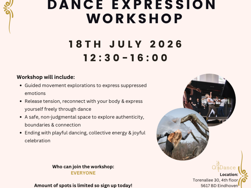 Summer Dance expression workshop  - Intuitive Dance, Conscious Dance, Dansimprovisatie