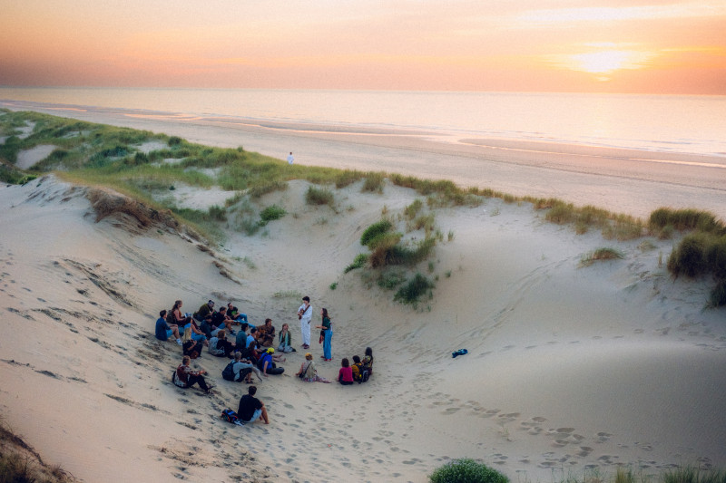 Walk Through The Dunes