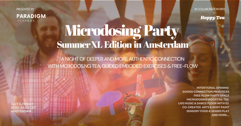 (Sold Out) Microdosing Party Amsterdam - Summer XL Special