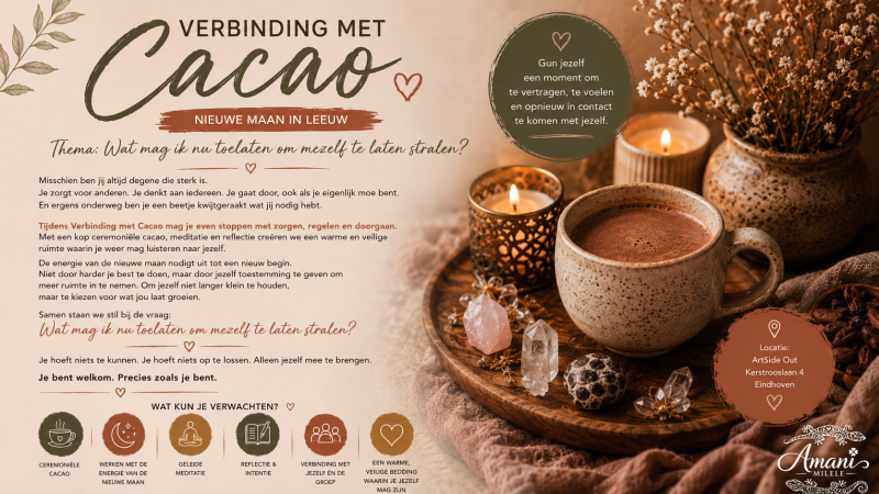 Verbinding met cacao, Wat mag ik toelaten om mezelf te laten stralen?