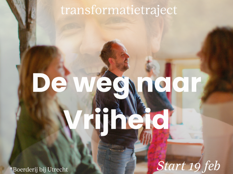 De weg naar vrijheid - 3 weekenden transformatieprogramma