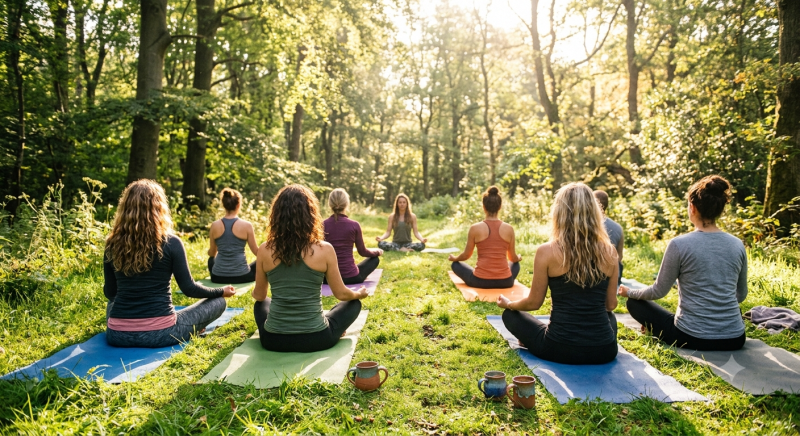 Hatha Morning Flow & Cacao in Amelisweerd 🌿