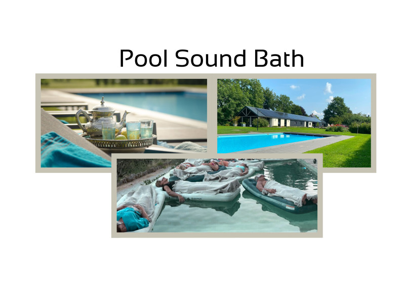 Regio Nijmegen Pool Sound Bath - drijvend op het water - Bain sonore, Coupes chantantes, Voyage sonore