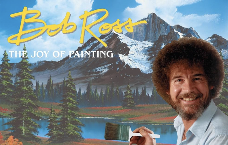 🎨 Bob Ross Painting Night - talk to trees edition🌲👀