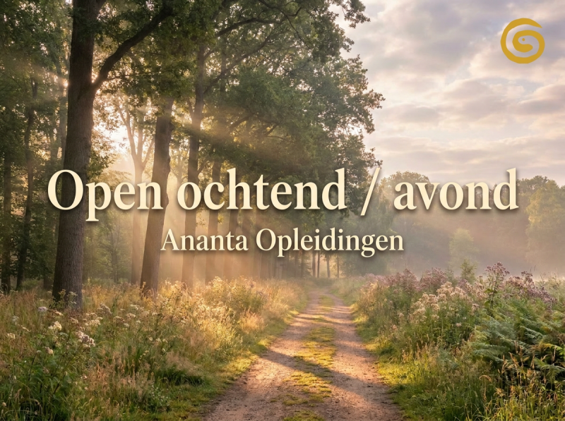 Open ochtend/ avond Ananta opleidingen