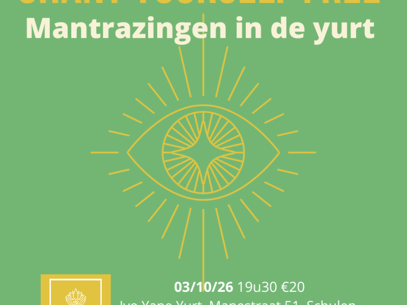 Mantrazingen in de Iyo Yape yurt - Chant de mantras, Kirtan, Cercle de chant