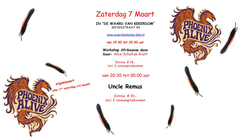 Dansen bij Phoenix-Alive in de Waard van Kekerdom