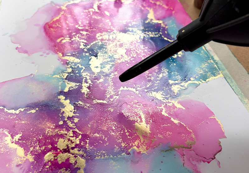 Alcohol Ink Workshop: Go with the Ink Flow!