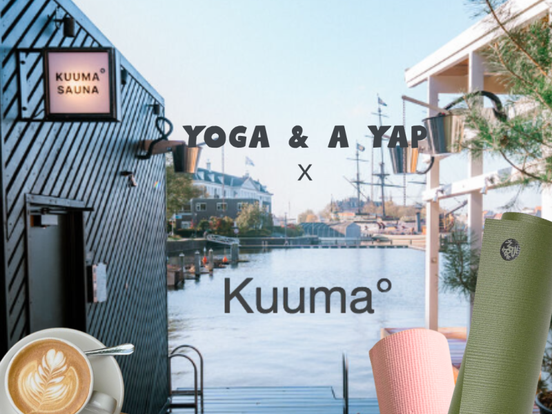 Yoga & a Yap X KUUMA Sauna