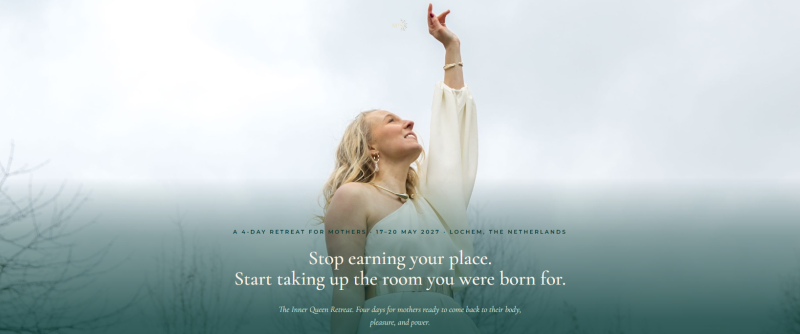 Inner Queen Retreat - Vrouwen workshops, Meerdaagse retraites, Womb Healing