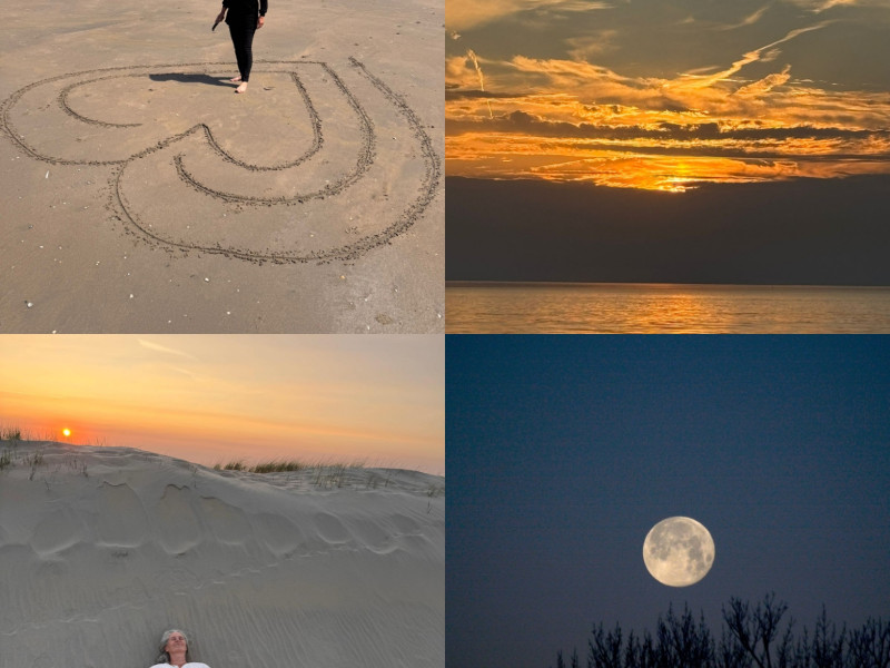 Volle maan wandeling