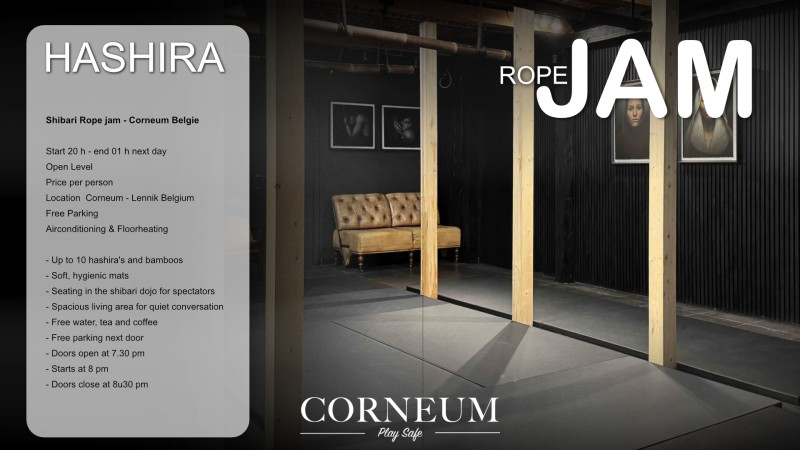 Shibari Rope jam Hashira - Corneum Belgie