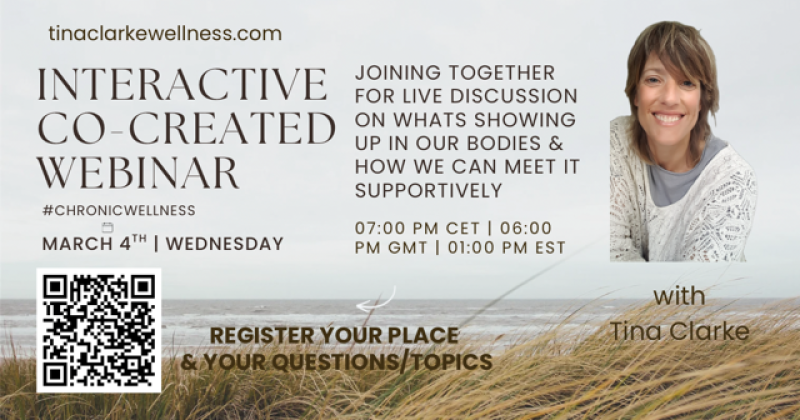 Interactive Co-Created Wellness Webinar (FREE) - Encarnación, Salud, Seminario web