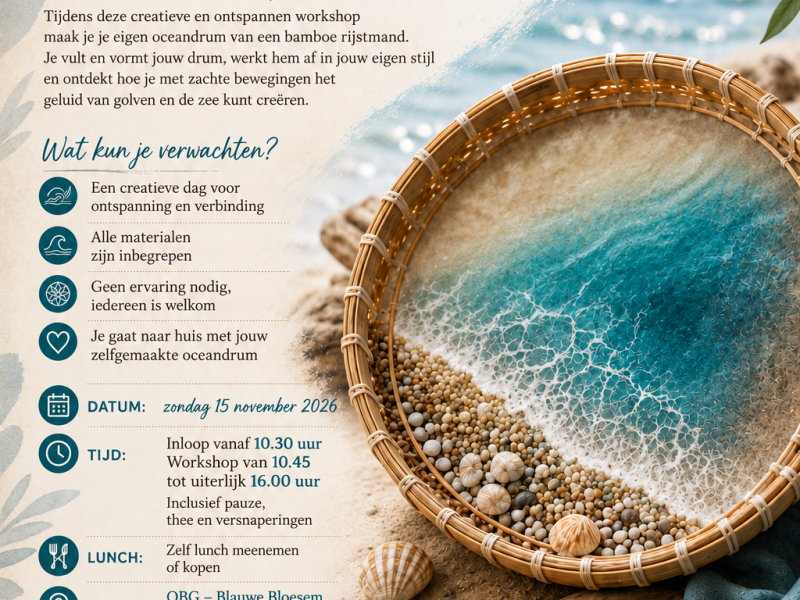 Workshop Oceandrum maken