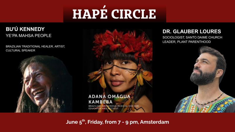 Hapé Circle with the Jornadas de Kura delegation
