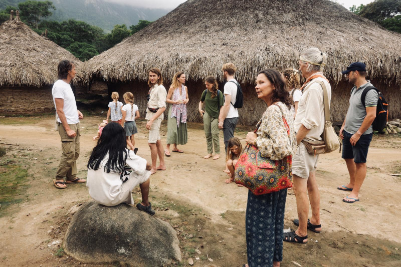 Inheemse reis Colombia