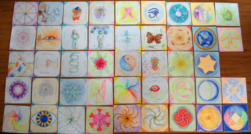 Mandala Orakelkaarten maken