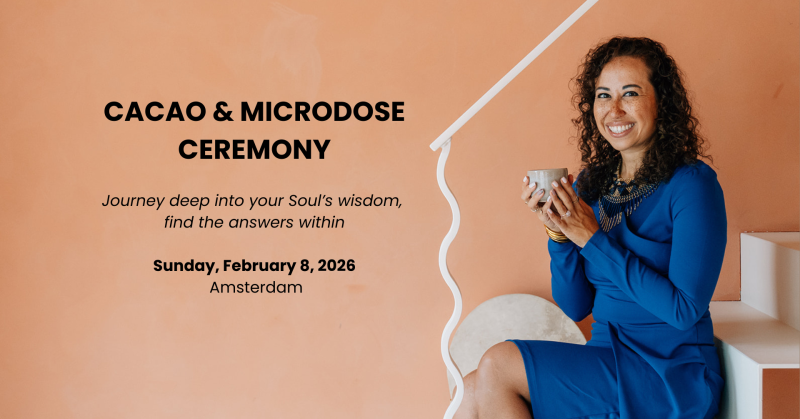 Cacao & Microdose Ceremony (Sunday, 8 February 2026) - Cacao ceremonie, Truffel Ceremonie, Trancereis